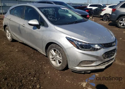 2017 Chevrolet Cruze Lt из США, поврежденный, VIN 3G1BE6SM6HS565797